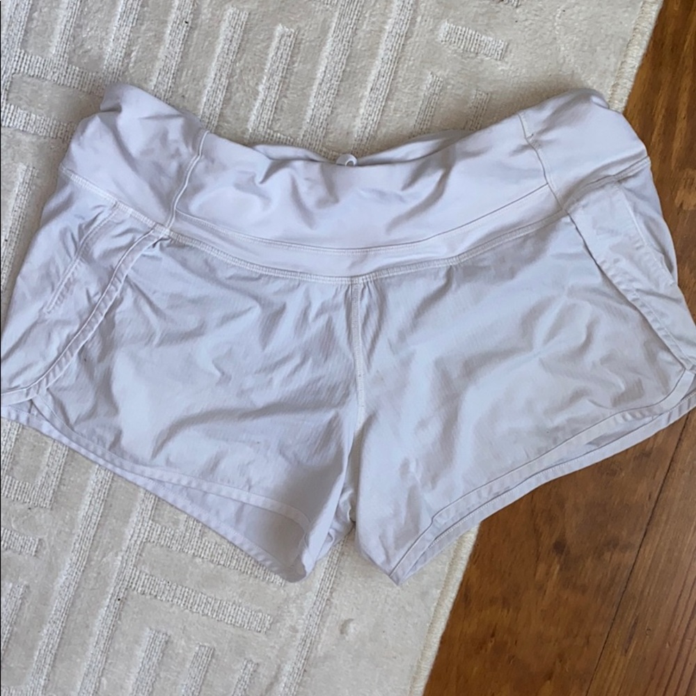 Lulu lemon speed up shorts